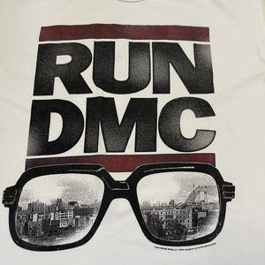 Retro RUN DMC Cityscape Graphic T-Shirt